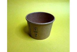 8安士牛皮紙碗 (水性塗層)